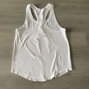 Lululemon Athletica White Tank Top